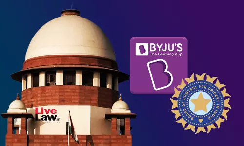 Supreme Court Reserves Judgment On Plea Challenging Byjus-BCCI Settlement; Orders Status Quo & No CoC Meet Till Verdict Supreme Court Reserves Judgment On Plea Challenging Byjus-BCCI Settlement; Orders Status Quo & No CoC Meet Till Verdict