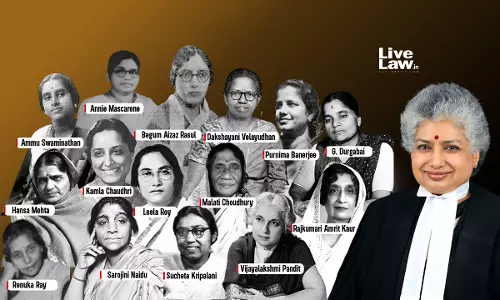 Nationalism Wasnt Sole Preserve of Men : Justice Nagarathna Highlights Womens Role In Constituent Assembly Nationalism Wasnt Sole Preserve of Men : Justice Nagarathna Highlights Womens Role In Constituent Assembly