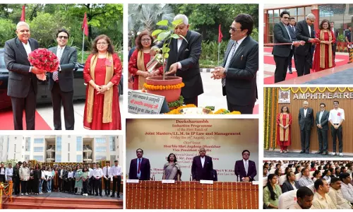 NLU Delhi Hosts Vice-President Of India For Student Induction Programme Of The Inaugural Batch Of The WIPO-NLUD-IPO Joint Masters/LL.M. In IP Law And Management