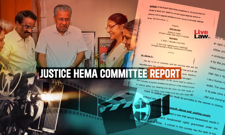 Justice Hema Committee Proposes Special Law & Tribunal To Liberate Women From Evils Of Malayalam Film Industry Justice Hema Committee Proposes Special Law & Tribunal To Liberate Women From Evils Of Malayalam Film Industry