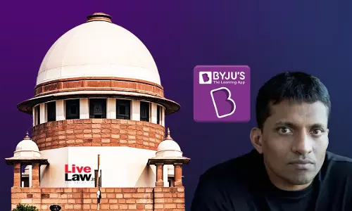 Supreme Court Declines To Restrain Formation Of CoC In Byjus Insolvency Proceedings