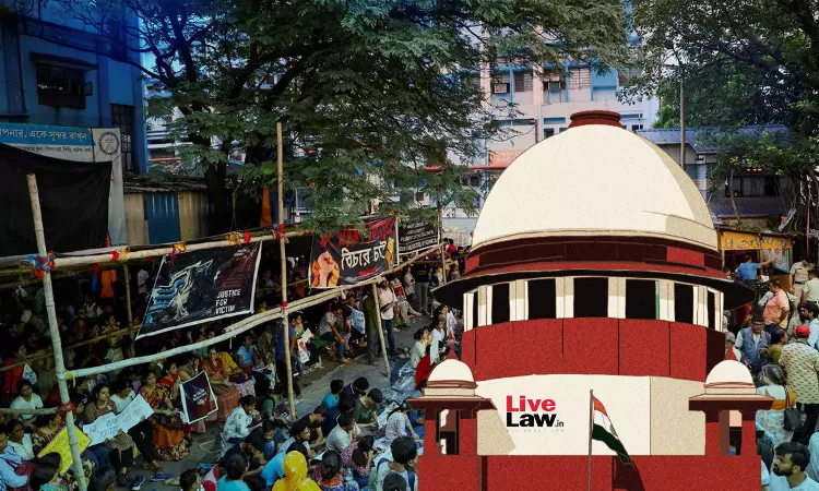 RG Kar Hospital Rape & Murder | Remove Name, Photos & Videos Of Deceased Doctor From Media & Social Media: Supreme Court