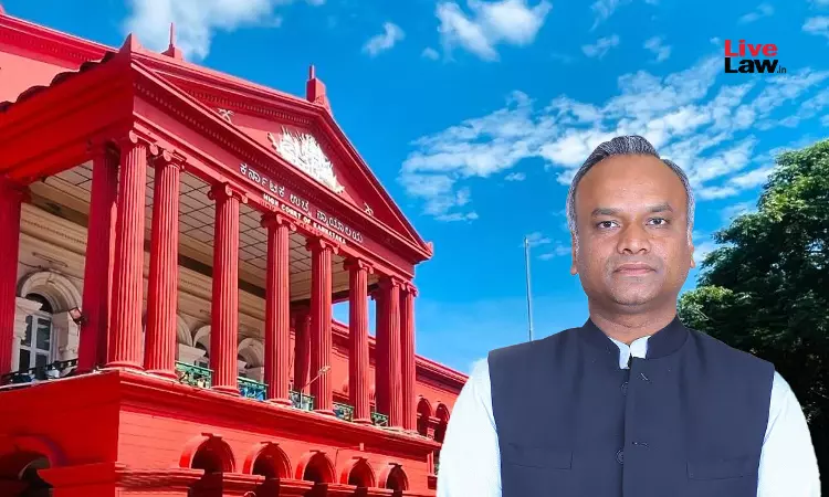 Karnataka High Court Stays Proceedings Against Minister Priyank Kharge Booked For Participating In 2002 Protest March Against KS Eshwarappa Karnataka High Court Stays Proceedings Against Minister Priyank Kharge Booked For Participating In 2002 Protest March Against KS Eshwarappa