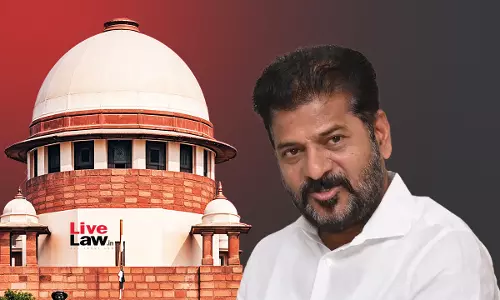 When Person Is In A Higher Office, Some Restraint Is Expected : Supreme Court On Telangana CM Revanth Reddys Remarks