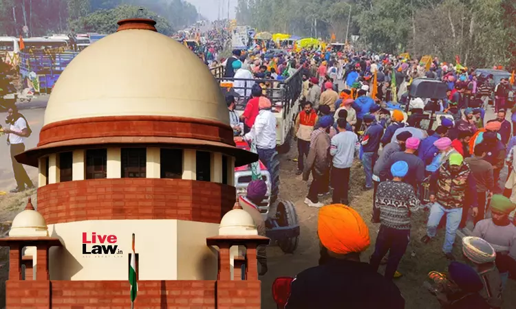 Contempt Petition Filed In Supreme Court Against Punjab Authorities For Removing Protesting Farmers