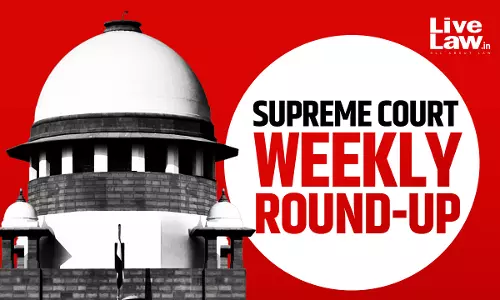 Supreme Court Weekly Round-up: October 7, 2024 To October 13, 2024