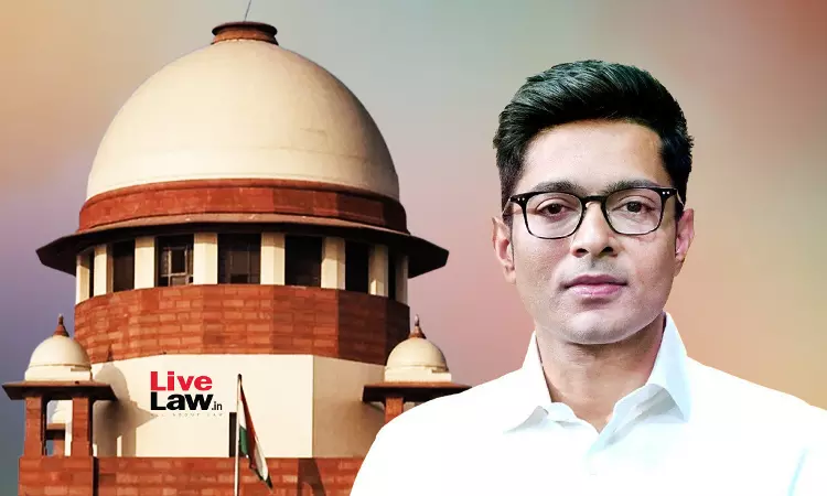 Supreme Court Requests Calcutta High Court To Expeditiously Decide Abhishek Banerjees Plea To Travel Abroad For Eye Treatment Supreme Court Requests Calcutta High Court To Expeditiously Decide Abhishek Banerjees Plea To Travel Abroad For Eye Treatment