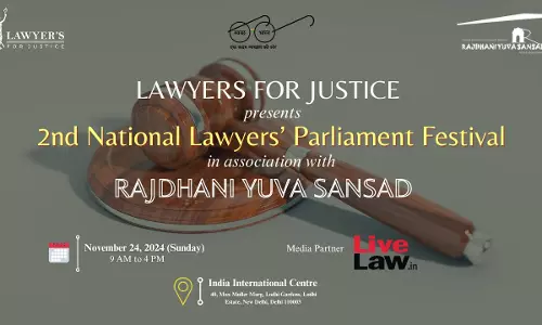 [Advt.] Second National Lawyers Parliament Festival 2024