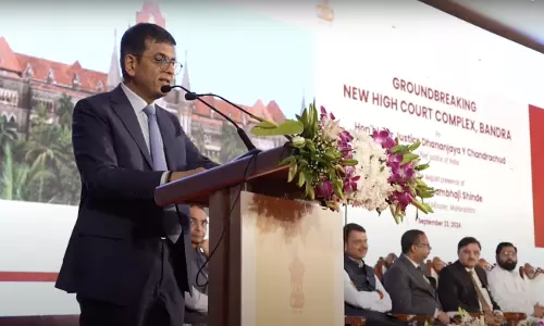 Judges Must Be Independent But Must Stand By Govt When It Comes To Court Infrastructure Projects : CJI DY Chandrachud