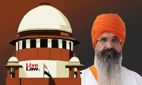 Death Row Convict Balwant Singh Rajoana Approaches Supreme Court Seeking Release Due To Delay In Deciding Mercy Petition