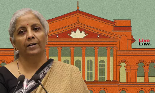 Karnataka High Court Stays Investigation In FIR Against Nirmala Sitharaman, BJP Leaders Over Alleged Electoral Bonds Extortion Karnataka High Court Stays Investigation In FIR Against Nirmala Sitharaman, BJP Leaders Over Alleged Electoral Bonds Extortion