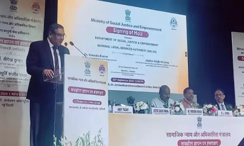 Department Of Social Justice & Empowerment Partners With NALSA To Boost Awareness Of Social Welfare Schemes