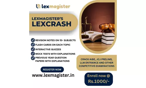 [Advt.] Lexmagisters LexCrash Course For Competitive Exam