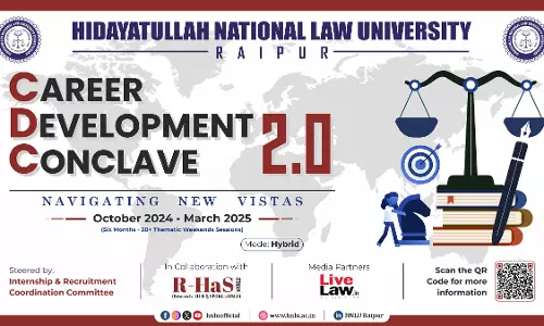 HNLU: Career Development Conclave 2.0: Navigating New Vistas [October 2024 – March 2025]
