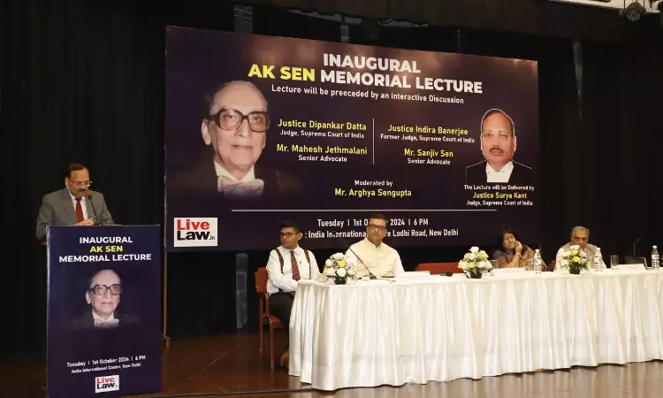Justice Surya Kant Reflects On A.K. Sens Enduring Impact On Law And Society Justice Surya Kant Reflects On A.K. Sens Enduring Impact On Law And Society