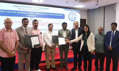 GNLU Inaugurates The Centre For Healthcare, Ethics, Legal Advocacy And Policy Research [G-HELP]