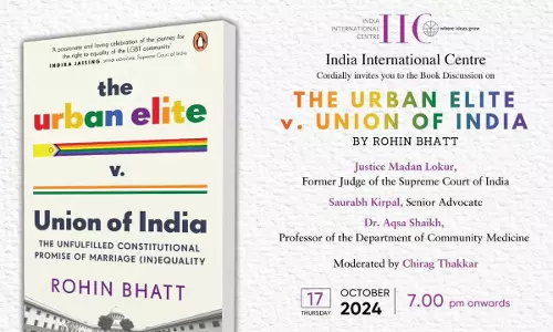 Book Discussion: The Urban Elite V. Union Of India By Rohit Bhatt [17th October]