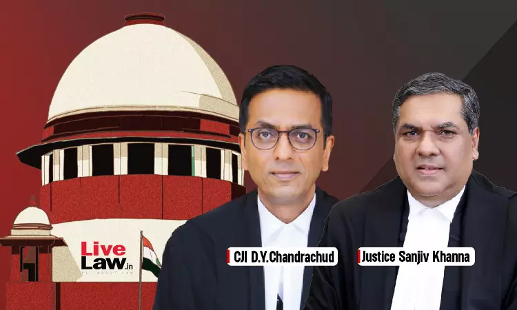 CJI DY Chandrachud Recommends Justice Sanjiv Khanna As Next Chief Justice Of India