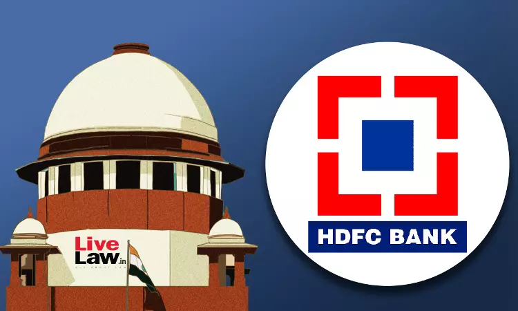Bank Juristic Person, No Mens Rea : Supreme Court Quashes FIR Against HDFC Bank & Officials For Violating Income Tax Dept Order
