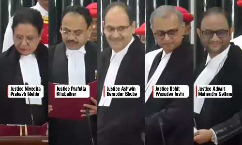 Five New Judges Of Bombay High Court Take Oath