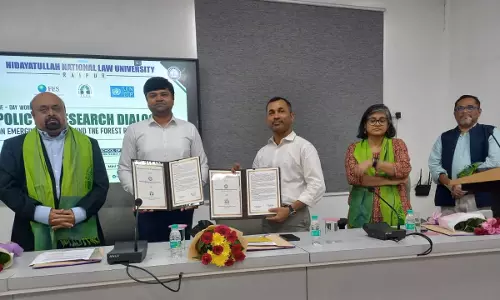 HNLU - TISS Organised One Day Workshop On Implementation Of Forest Rights Act In Chhattisgarh