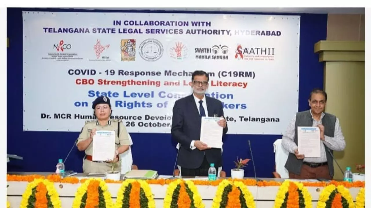 Telangana State Legal Services Authority Organises State Level Consultation Meet On The Rights Of Sex Workers Telangana State Legal Services Authority Organises State Level Consultation Meet On The Rights Of Sex Workers
