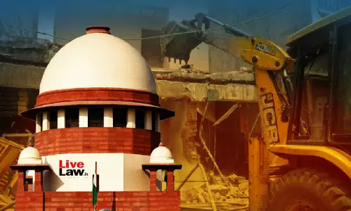 Supreme Court Rejects Contempt Petition Alleging Illegal Demolition, Says Wouldve Entertained If Sanction Plan Was Shown
