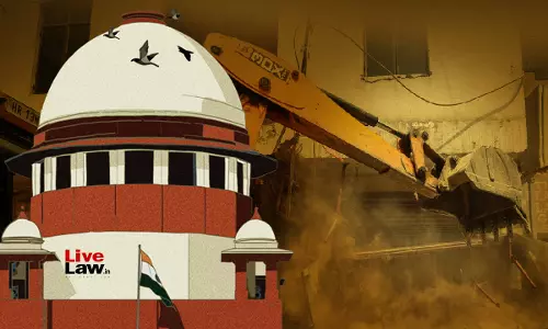 Unauthorised Construction Has To Be Demolished; Judicial Regularisation Impermissible : Supreme Court Unauthorised Construction Has To Be Demolished; Judicial Regularisation Impermissible : Supreme Court