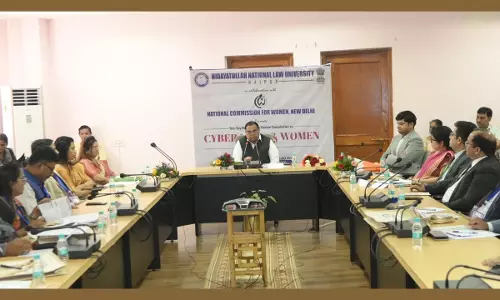 Cyber Laws & Women: HNLU And NCW Host Consultation On Digital Safety For Women Cyber Laws & Women: HNLU And NCW Host Consultation On Digital Safety For Women