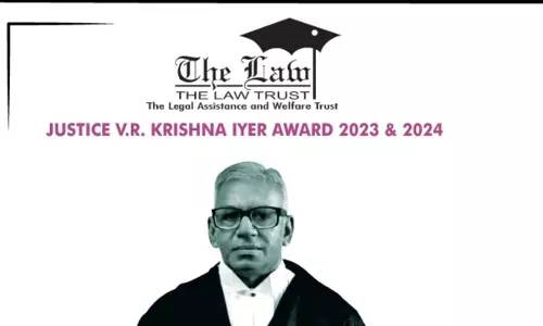 The LAW Trust Presents Justice V.R. Krishna Iyer Award 2024 To Venkitesh Ramakrishnan [23rd November]