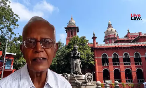 Father Stan Swamy Has Taken Efforts For Tribal Welfare : Madras High Court Allows Installation Of His Statute In Private Land Father Stan Swamy Has Taken Efforts For Tribal Welfare : Madras High Court Allows Installation Of His Statute In Private Land