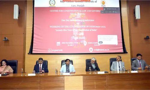 RGNUL: International Conference On Working Of The Constitution: 1950–2025