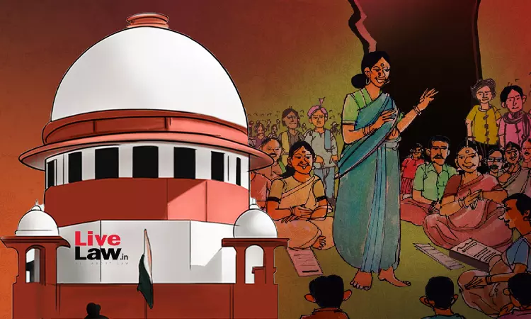 Distressing To Witness Discrimination Against Women In Governance When Country Aspires To Be Economic Powerhouse: Supreme Court Distressing To Witness Discrimination Against Women In Governance When Country Aspires To Be Economic Powerhouse: Supreme Court