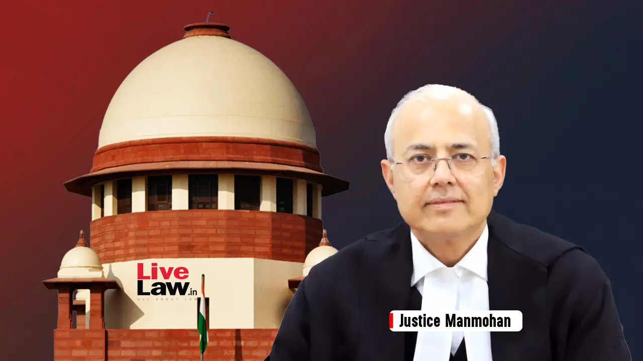 Centre Notifies Appointment Of Justice Manmohan As Supreme Court Judge Centre Notifies Appointment Of Justice Manmohan As Supreme Court Judge