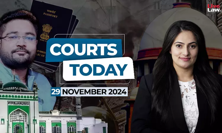 Sambhal Violence|Passport|Delivery In Jail|Fake SLP Case|Kuntal Ghosh Bail And More