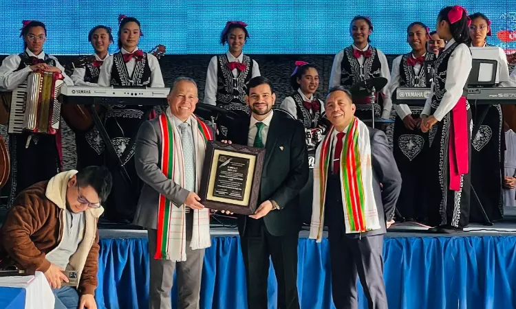 Azteca University, Mexico, Confers Honorary Doctorate On Advocate Pawan Reley, The Youngest Indian Advocate To Receive The Honor At 33