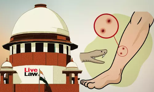 Supreme Court Issues Notice On PIL Raising Issue Of Snake Bites In India