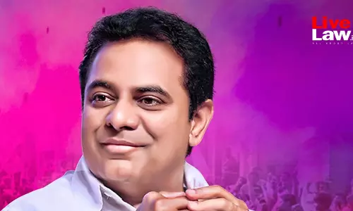 Telangana HC Quashes FIR Against BRS Leader KT Rama Rao For Permitting Drone Over Lakshmi Barrage Project, Sharing Video On Social Media Telangana HC Quashes FIR Against BRS Leader KT Rama Rao For Permitting Drone Over Lakshmi Barrage Project, Sharing Video On Social Media