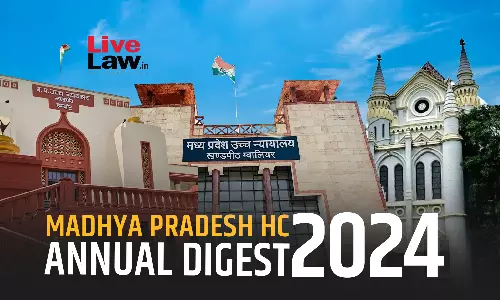 Madhya Pradesh High Court Annual Digest Part 1: Citations 1-133