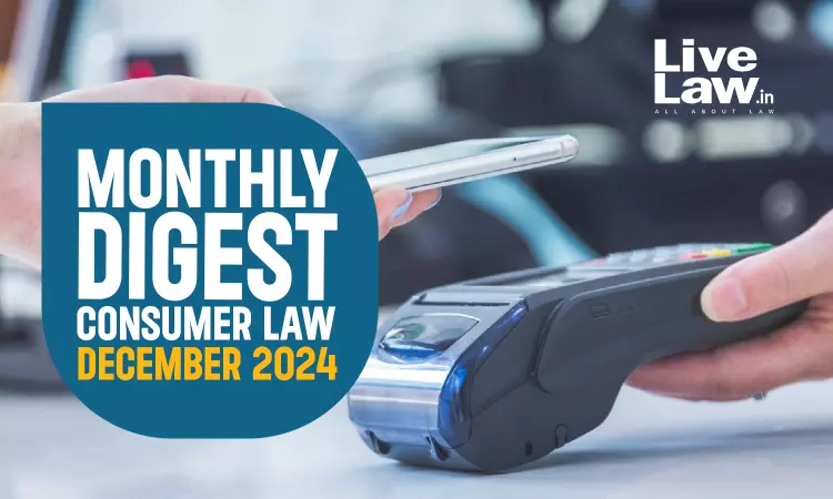 Consumer Cases Monthly Round Up: December 2024 Consumer Cases Monthly Round Up: December 2024