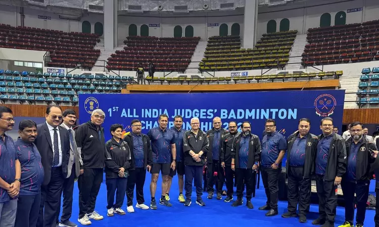 High Court Of Orissa Organizes The 1st All India Judges Badminton Championship