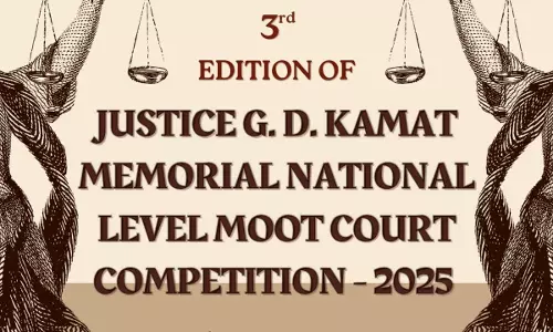 3rd Edition Of Late Justice G.D. Kamat Memorial National Level Moot Court Competition [Cash Prizes Worth ₹1,15,000 | Register By 20th Jan]