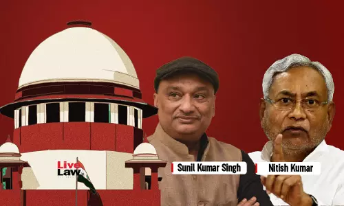 Supreme Court Adjourns To Jan 20 RJD MLCs Plea Challenging Expulsion From Bihar Legislative Council Over Comment On Nitish Kumar