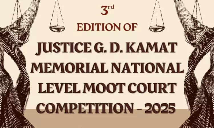 3rd Edition Of Late Justice G.D. Kamat Memorial National Level Moot Court Competition [Cash Prizes Worth ₹1,15,000 | Register By 20th Jan]