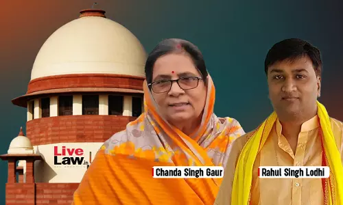 Supreme Court Issues Notice On Congress MLA Chanda Gaurs Plea Against MP HCs Refusal To Dismiss Election Petition Filed By BJP MP Rahul Lodhi