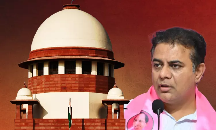 Supreme Court Refuses To Entertain BRS MLA KTRs Plea To Quash FIR In Formula-E Race Scam