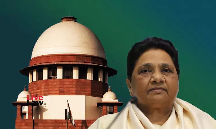 Supreme Court Disposes Of 2009 PIL Against Mayawati Statues, Asks All Parties To Follow ECI Directions On Use Of Public Funds Supreme Court Disposes Of 2009 PIL Against Mayawati Statues, Asks All Parties To Follow ECI Directions On Use Of Public Funds