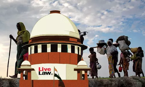 PIL Filed In Supreme Court For Grant Of School Admissions, Govt Benefits To Rohingya Families