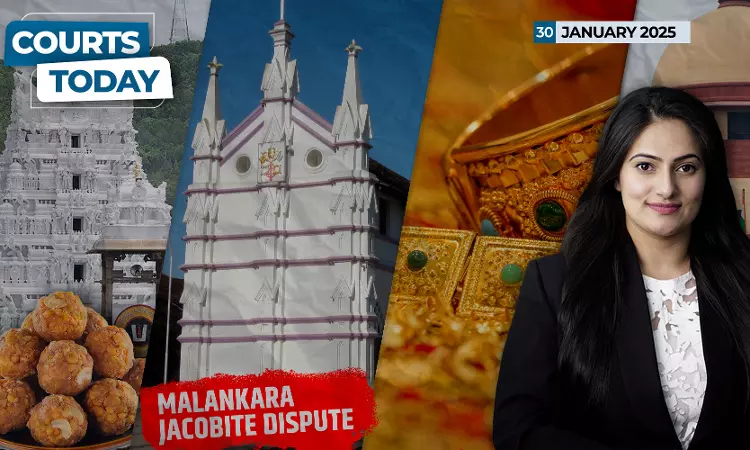Malankara-Jacobite Dispute| Tirupati Laddu Controversy| Sandeshkhali And More Malankara-Jacobite Dispute| Tirupati Laddu Controversy| Sandeshkhali And More