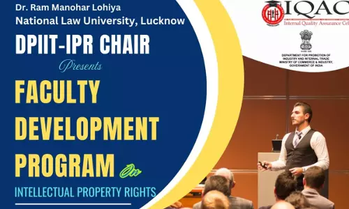 RMLNLU Lucknow: Faculty Development Programme [9th -16th February]